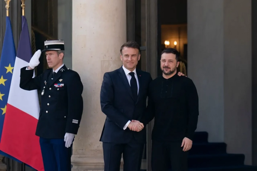Французские военные одними из первых будут на Украине – Зеленский