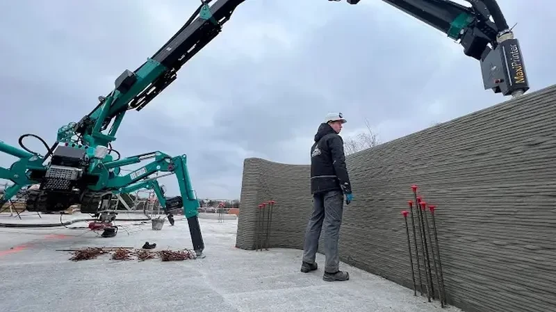 Французская армия показала 3D-печать при строительстве фортификаций